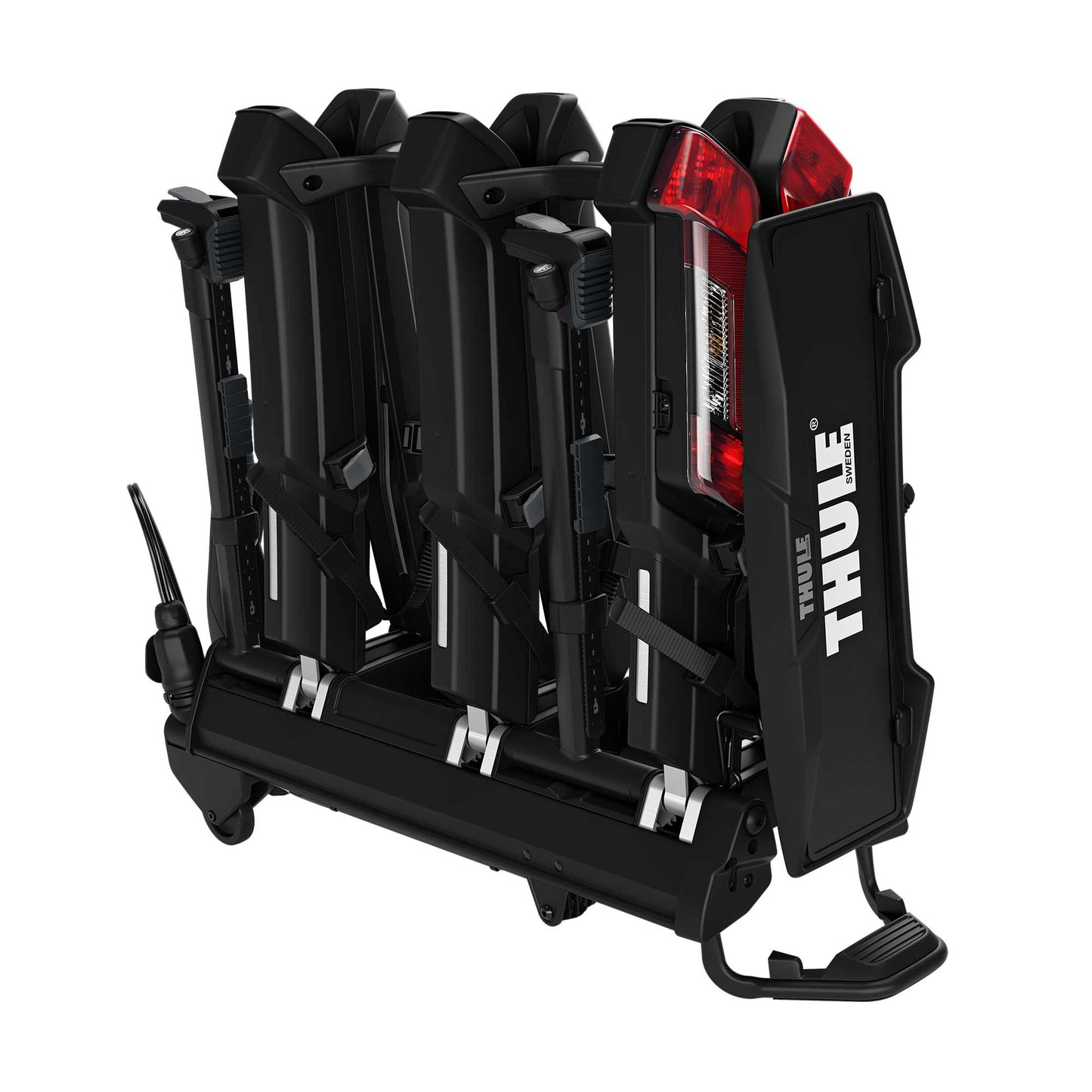 Thule Epos 3 - Klappbarer Kupplungsfahrradträger für 3 Fahrräder