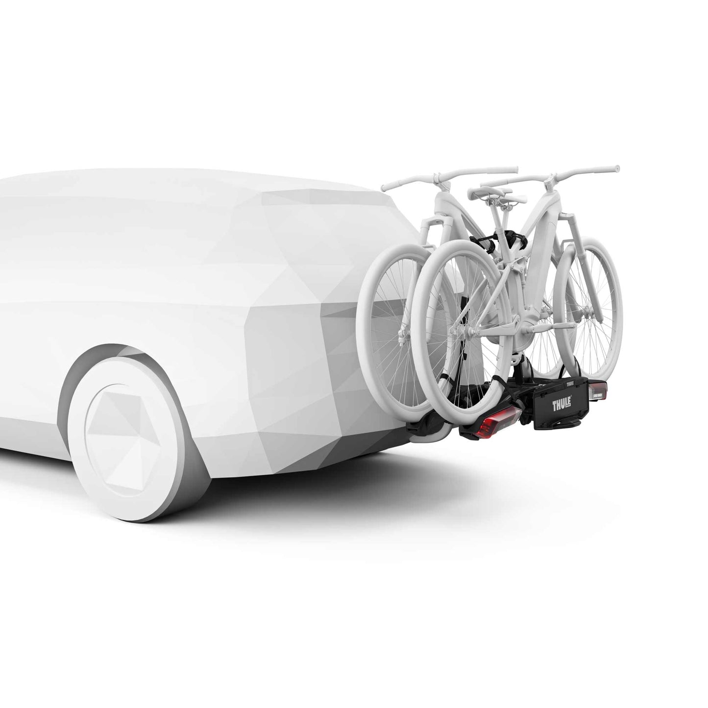 Thule Epos 2 - Klappbarer Kupplungsfahrradträger für 2 Fahrräder