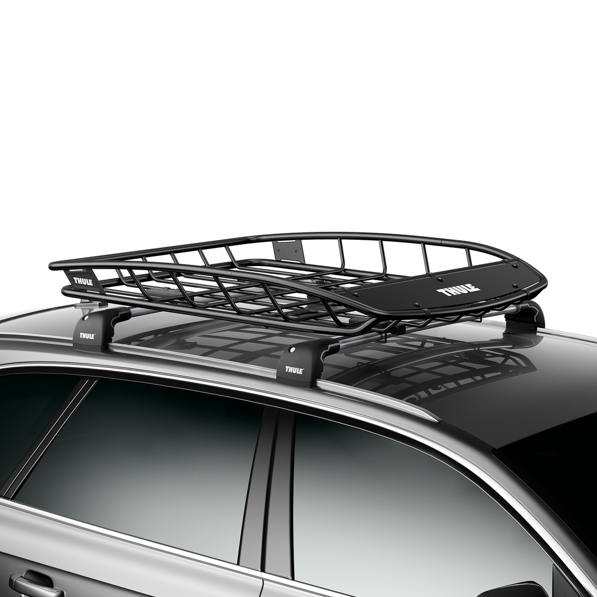 Thule Canyon XT roof basket in black