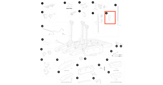 Thule Strap Sleeve Rahmenschutz für Epos 2 & 3