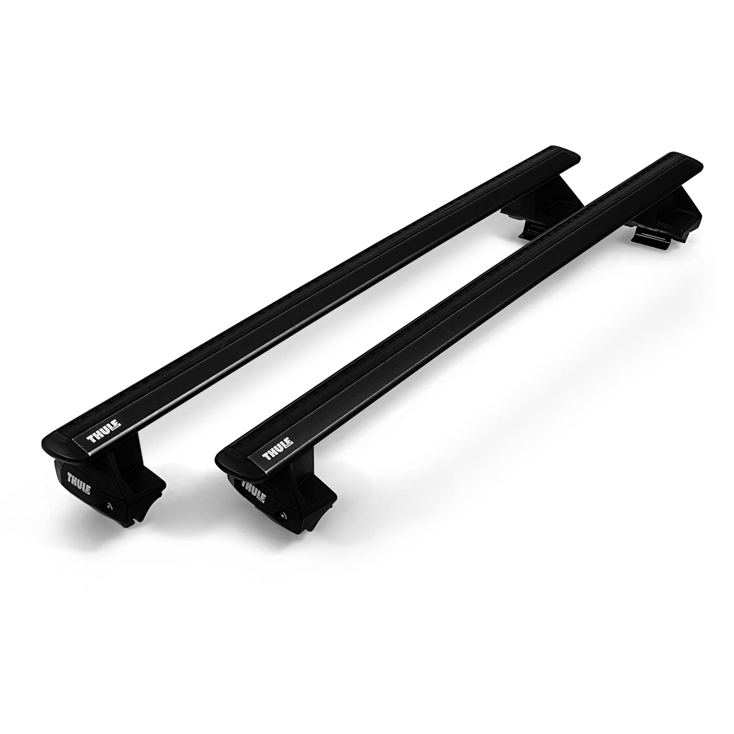 Thule roof rack complete set for Toyota Tacoma 4-T pickup (Mk. IV) 2024- (normal roof)- black