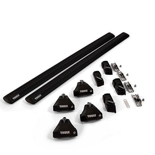 Thule Dachträger Komplettset für VOLKSWAGEN Caravelle 4-T Bus (T7) 2025- (Fixpunkte) - schwarz