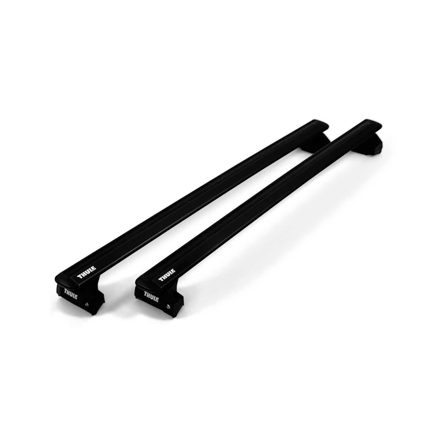 Thule roof rack complete set for BMW X1 5-T SUV (U11) 2023- (blank rails)- black