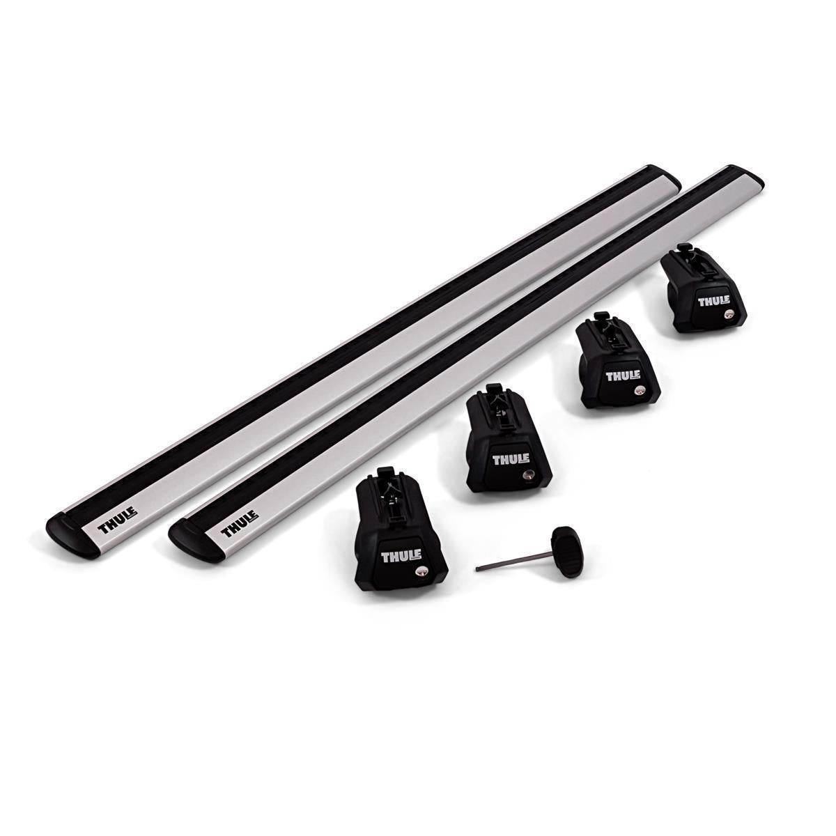 Thule roof rack complete set for Rover 75 5-T Kombi 1999-2005 (roof rail)