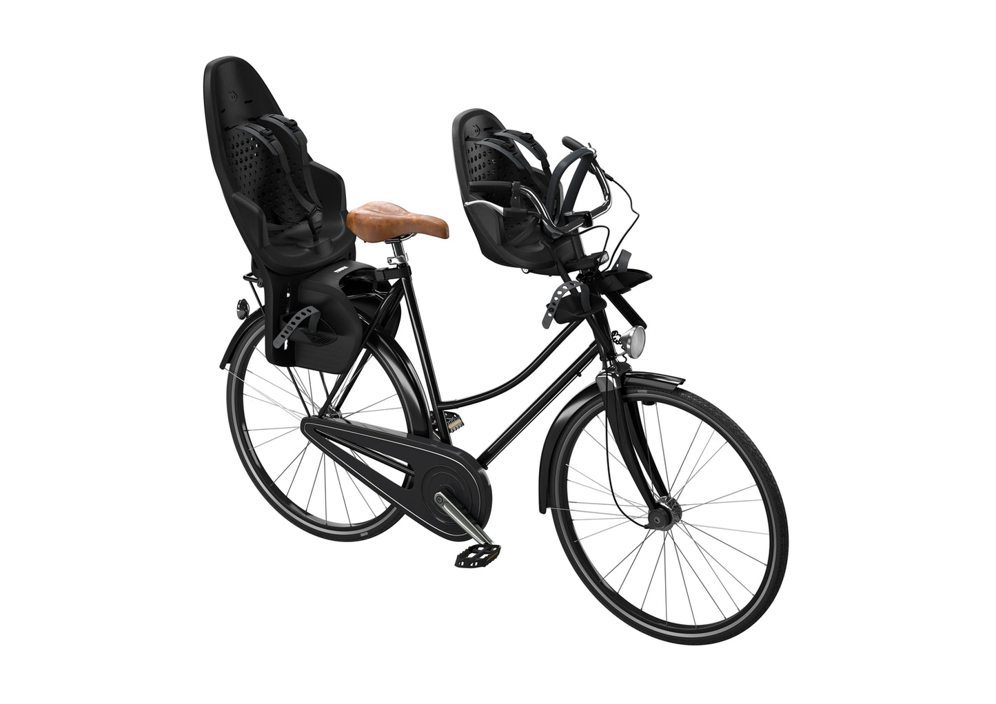 Thule Yepp 2 Maxi Kinderfahrradsitz für Gepäckträger Midnight Black  (B-Ware)