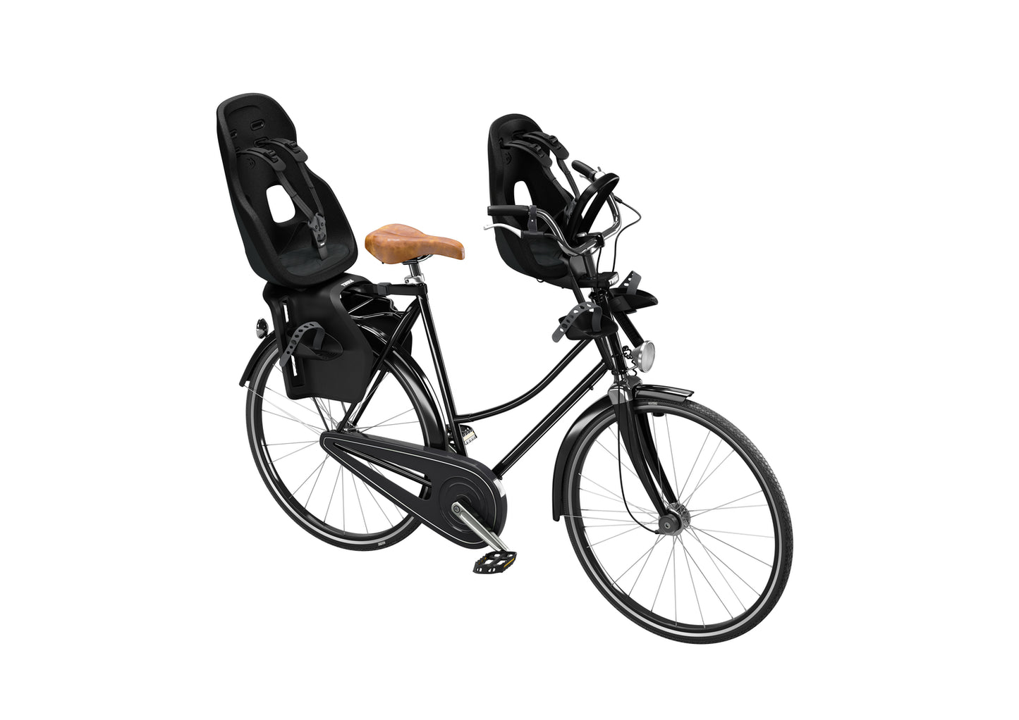 Thule Yepp Nexxt 2 Maxi Kinderfahrradsitz für Gepäckträger Midnight Black