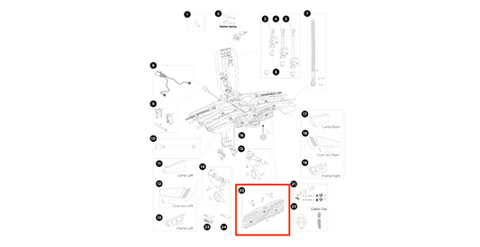 Thule Number Plate Holder Kit Nummernschild Halterung für den EasyFold XT