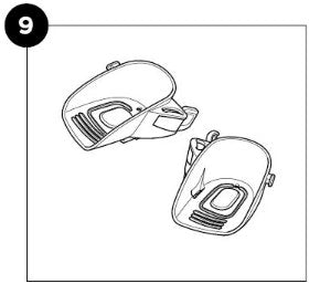 Thule Foot Support Footrests for the Children's Bicycle Service Yepp 2 Mini